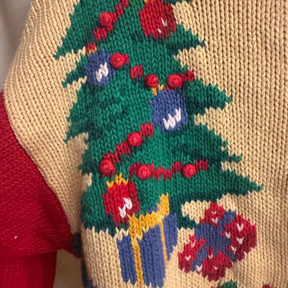 Alexandra Bartlett Multicolor Holiday Cardigan - Picture 3 of 8